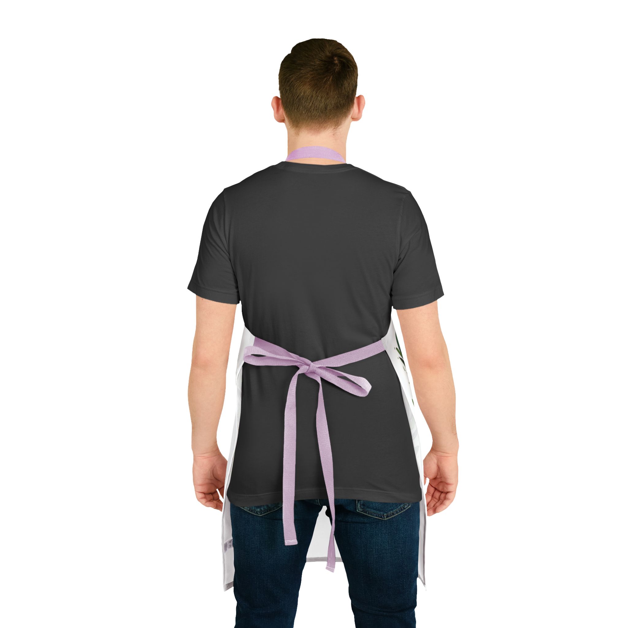 Pressing My Oil Olive Wreath Apron - Image 19