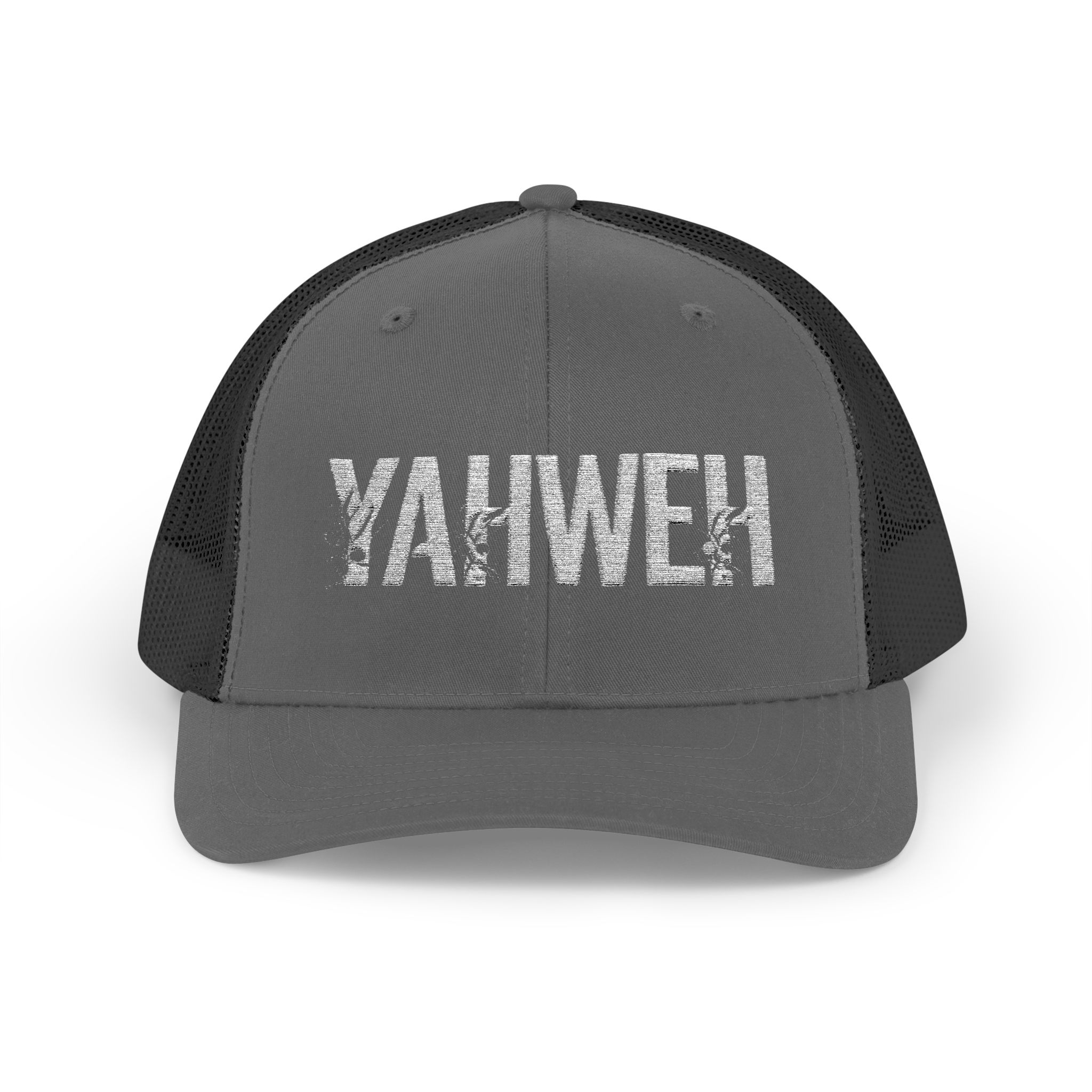 Yahweh Snapback Trucker Cap - Stylish Religious Headwear - Image 7