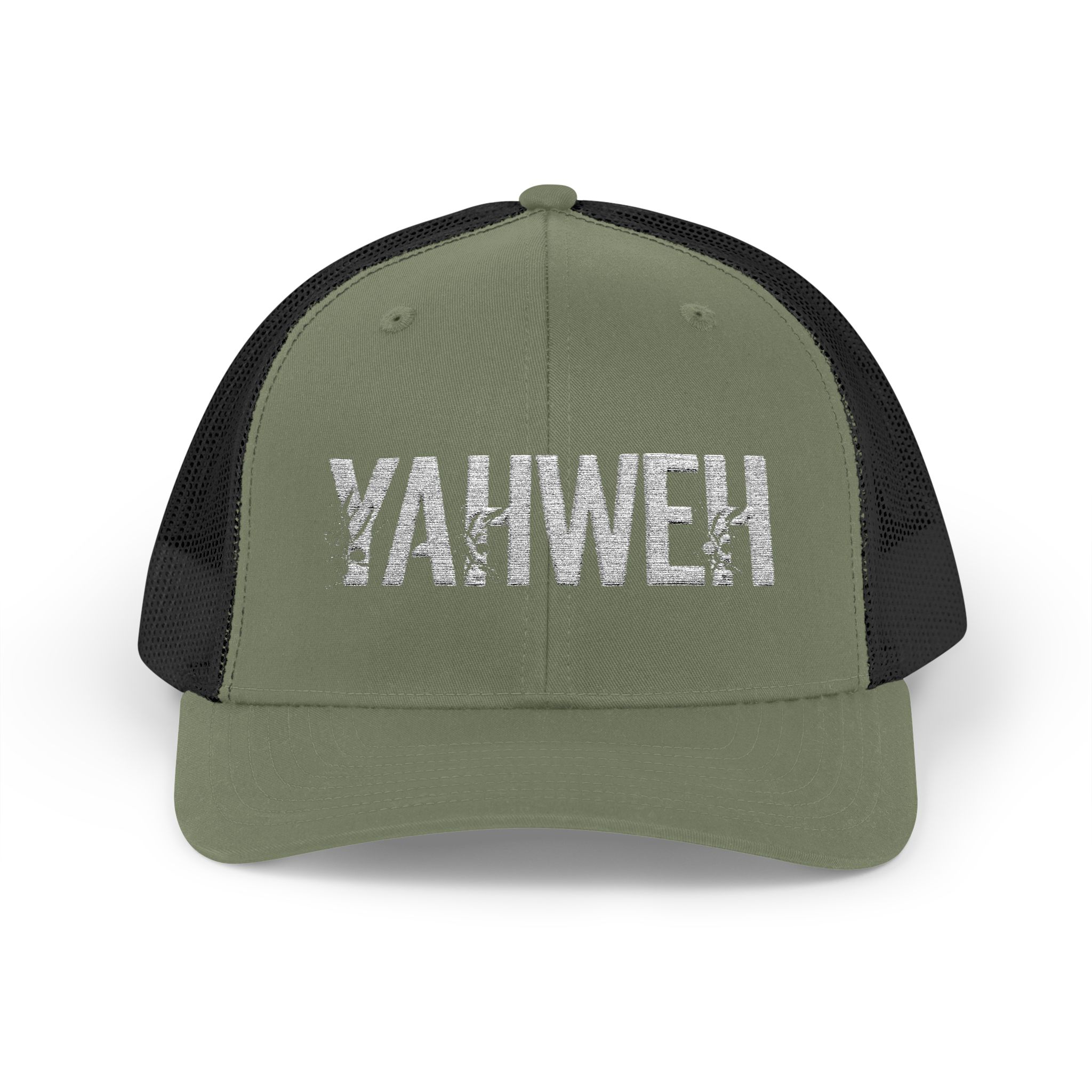 Yahweh Snapback Trucker Cap - Stylish Religious Headwear - Image 13