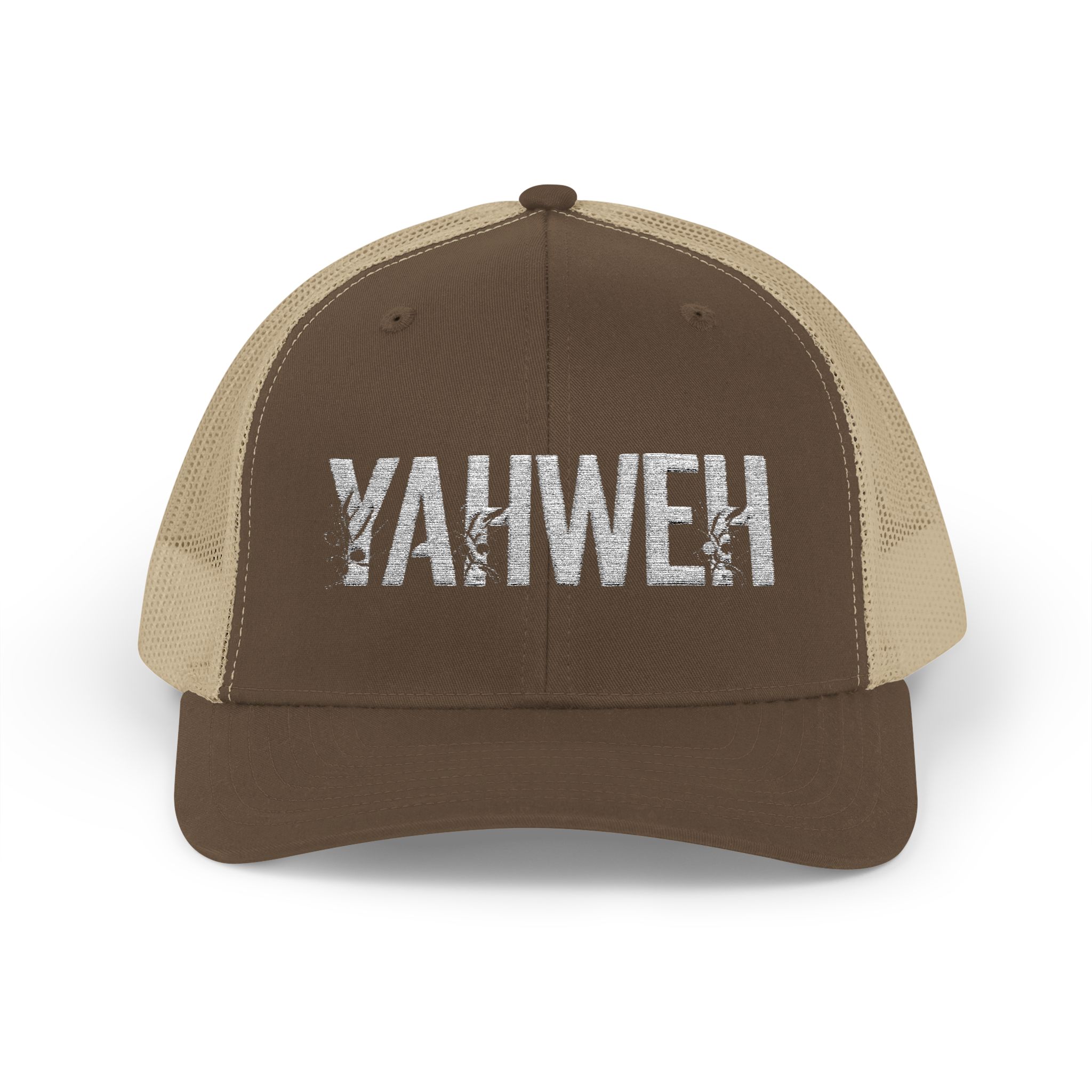 Yahweh Snapback Trucker Cap - Stylish Religious Headwear - Image 16